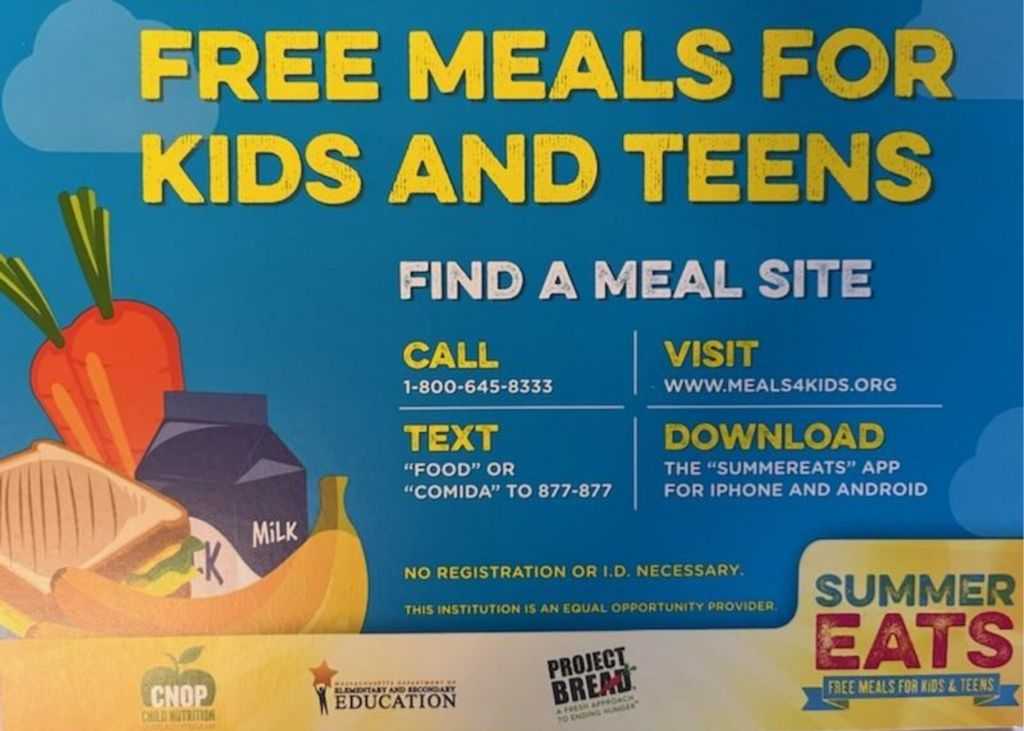 Free Meals For Kids and Teens
